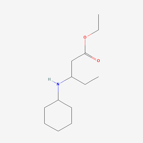ethyl 3-(cyclohexylamino)pentanoate (CAS: 1332896-06-6) - Related Chemical Product