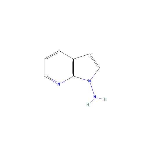 pyrrolo[2,3-b]pyridin-1-amine (CAS: 161264-46-6) - Chemical Structure and Molecular Formula 
