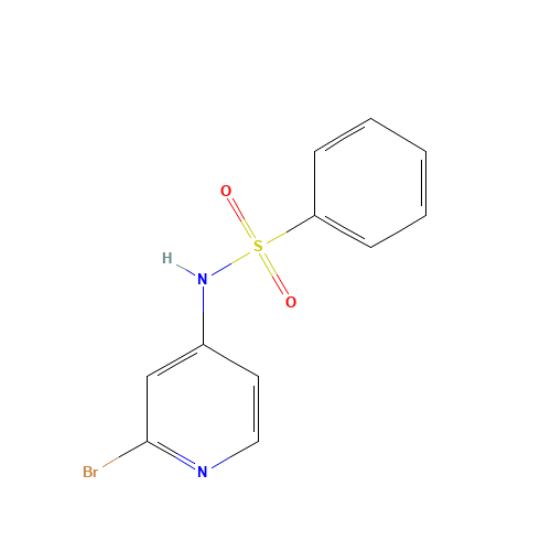N-(2-bromopyridin-4-yl)benzenesulfonamide (CAS: 887310-21-6) - Related Chemical Product