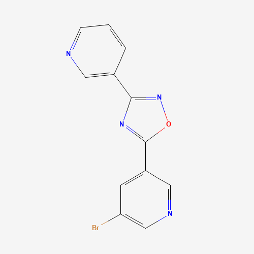 5-(5-bromopyridin-3-yl)-3-pyridin-3-yl-1,2,4-oxadiazole (CAS: 1033723-99-7) - Related Chemical Product