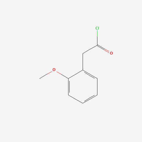 2-(2-methoxyphenyl)acetyl chloride (CAS: 28033-63-8) - Chemical Structure and Molecular Formula 