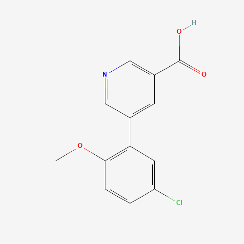 5-(5-chloro-2-methoxyphenyl)pyridine-3-carboxylic acid (CAS: 376592-17-5) - Related Chemical Product
