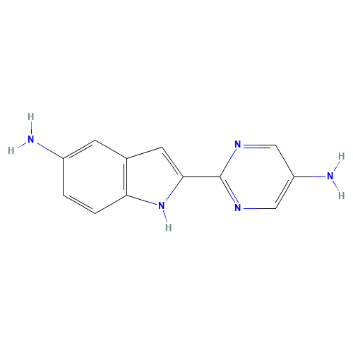 2-(5-aminopyrimidin-2-yl)-1H-indol-5-amine (CAS: 1246471-23-7) - Related Chemical Product