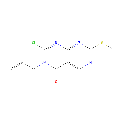 2-chloro-7-methylsulfanyl-3-prop-2-enylpyrimido[4,5-d]pyrimidin-4-one (CAS: 1395026-72-8) - Related Chemical Product