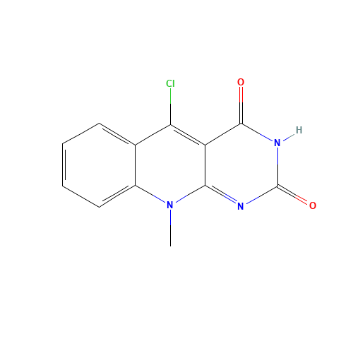 5-chloro-10-methylpyrimido[4,5-b]quinoline-2,4-dione (CAS: 137347-70-7) - Related Chemical Product