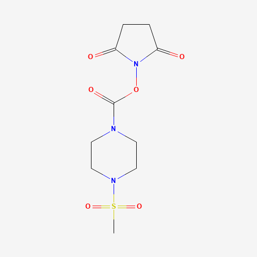 (2,5-dioxopyrrolidin-1-yl) 4-methylsulfonylpiperazine-1-carboxylate (CAS: 1460033-36-6) - Related Chemical Product