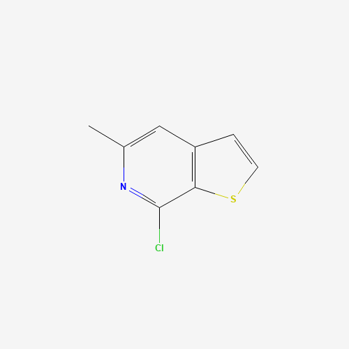 7-chloro-5-methylthieno[2,3-c]pyridine (CAS: 1159828-45-1) - Chemical Structure and Molecular Formula 