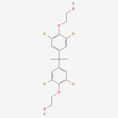 2-[2,6-dibromo-4-[2-[3,5-dibromo-4-(2-hydroxyethoxy)phenyl]propan-2-yl]phenoxy]ethanol (CAS: 4162-45-2) - Related Chemical Product