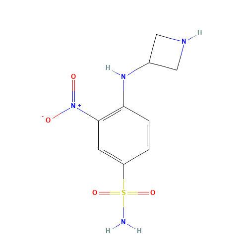4-(azetidin-3-ylamino)-3-nitrobenzenesulfonamide (CAS: 1257048-79-5) - Related Chemical Product