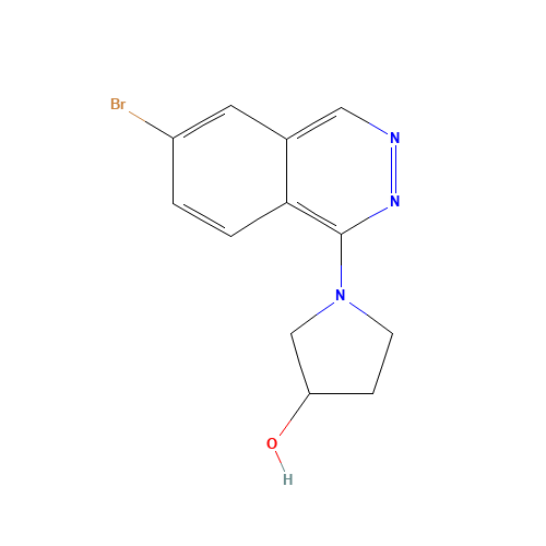 1-(6-bromophthalazin-1-yl)pyrrolidin-3-ol (CAS: 909186-49-8) - Related Chemical Product