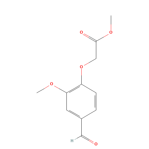methyl 2-(4-formyl-2-methoxyphenoxy)acetate (CAS: 79317-30-9) - Related Chemical Product
