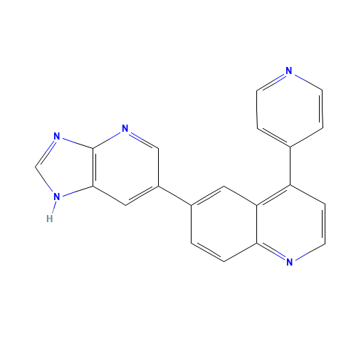 6-(1H-imidazo[4,5-b]pyridin-6-yl)-4-pyridin-4-ylquinoline (CAS: 1086056-96-3) - Related Chemical Product