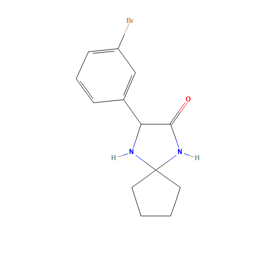 2-(3-bromophenyl)-1,4-diazaspiro[4.4]nonan-3-one (CAS: 1272755-85-7) - Related Chemical Product