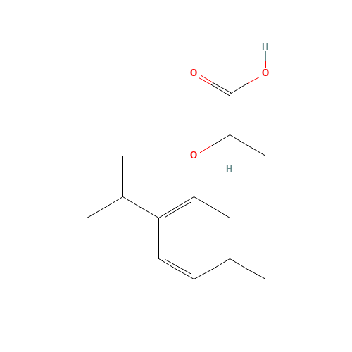 2-(5-methyl-2-propan-2-ylphenoxy)propanoic acid (CAS: 159302-03-1) - Related Chemical Product