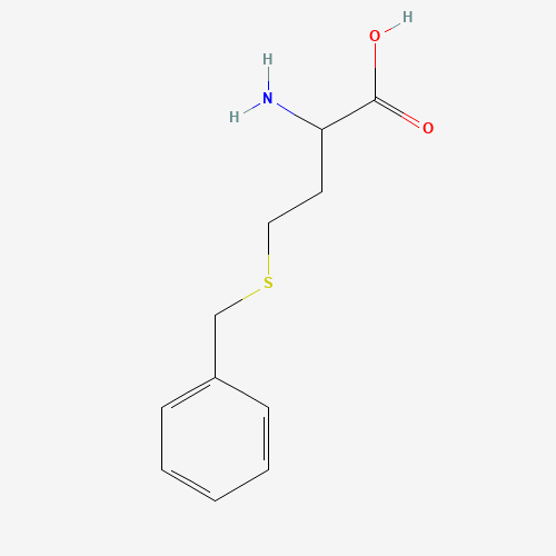 2-amino-4-benzylsulfanylbutanoic acid (CAS: 1017-76-1) - Chemical Structure and Molecular Formula 