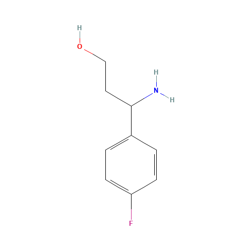 3-amino-3-(4-fluorophenyl)propan-1-ol (CAS: 612532-52-2) - Related Chemical Product