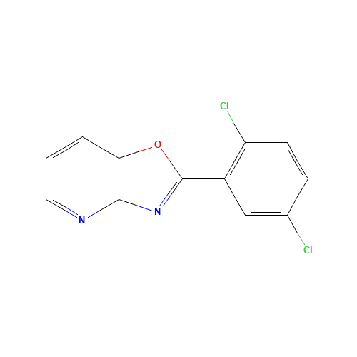 2-(2,5-dichlorophenyl)-[1,3]oxazolo[4,5-b]pyridine (CAS: 52333-67-2) - Related Chemical Product