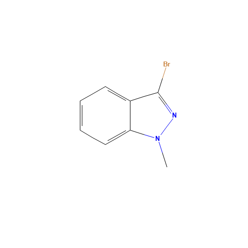 3-bromo-1-methylindazole (CAS: 326474-67-3) - Chemical Structure and Molecular Formula 
