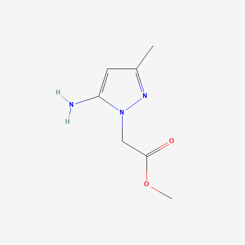 methyl 2-(5-amino-3-methylpyrazol-1-yl)acetate (CAS: 1004451-62-0) - Related Chemical Product
