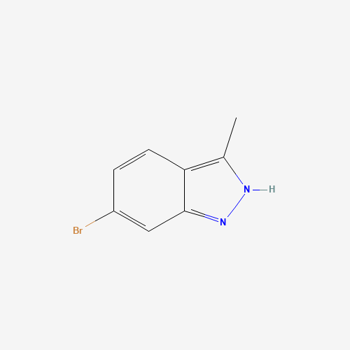 6-bromo-3-methyl-2H-indazole (CAS: 7746-27-2) - Chemical Structure and Molecular Formula 