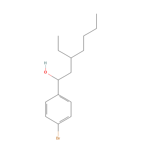 1-(4-bromophenyl)-3-ethylheptan-1-ol (CAS: 1282336-11-1) - Related Chemical Product