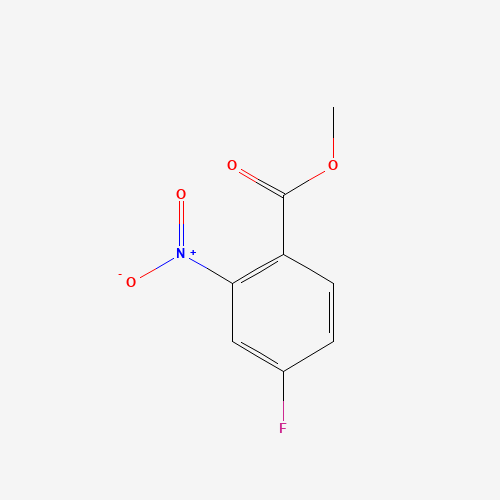 methyl 4-fluoro-2-nitrobenzoate (CAS: 151504-81-3) - Chemical Structure and Molecular Formula 