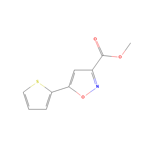 methyl 5-thiophen-2-yl-1,2-oxazole-3-carboxylate (CAS: 517870-23-4) - Related Chemical Product