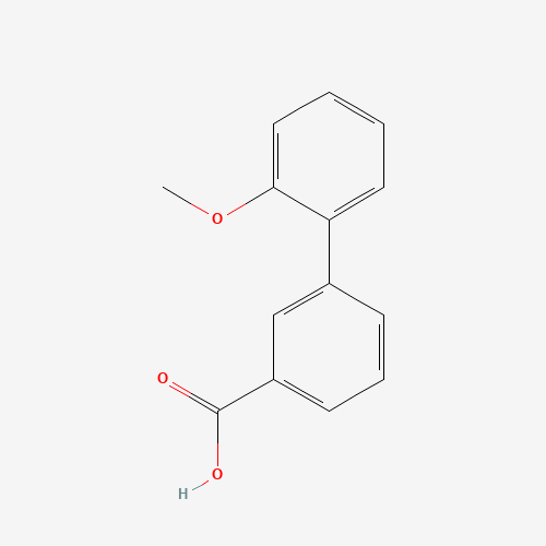 3-(2-methoxyphenyl)benzoic acid (CAS: 168618-47-1) - Chemical Structure and Molecular Formula 