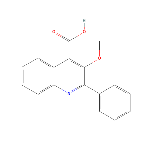 3-methoxy-2-phenylquinoline-4-carboxylic acid (CAS: 41957-64-6) - Related Chemical Product