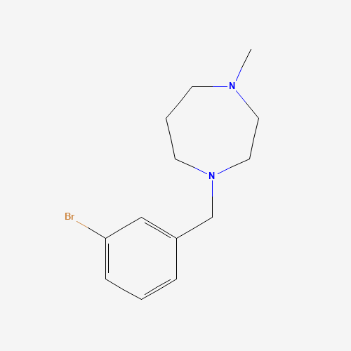 1-[(3-bromophenyl)methyl]-4-methyl-1,4-diazepane (CAS: 414885-80-6) - Related Chemical Product