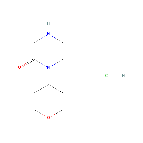 1-(oxan-4-yl)piperazin-2-one;hydrochloride (CAS: 1284244-13-8) - Related Chemical Product
