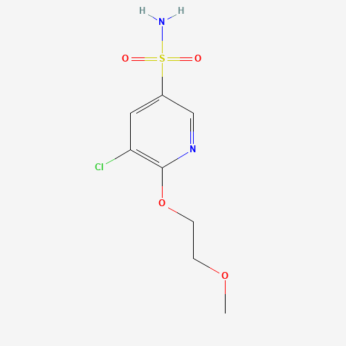 5-chloro-6-(2-methoxyethoxy)pyridine-3-sulfonamide (CAS: 1257049-51-6) - Related Chemical Product