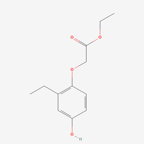 ethyl 2-(2-ethyl-4-hydroxyphenoxy)acetate (CAS: 403612-37-3) - Related Chemical Product