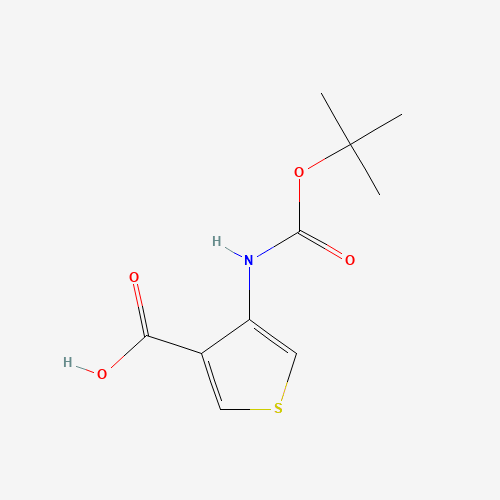 4-[(2-methylpropan-2-yl)oxycarbonylamino]thiophene-3-carboxylic acid (CAS: 108180-63-8) - Related Chemical Product