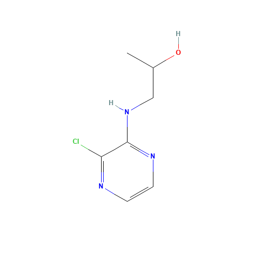 1-[(3-chloropyrazin-2-yl)amino]propan-2-ol (CAS: 76537-36-5) - Related Chemical Product
