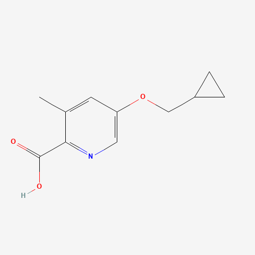 5-(cyclopropylmethoxy)-3-methylpyridine-2-carboxylic acid (CAS: 1431534-33-6) - Related Chemical Product