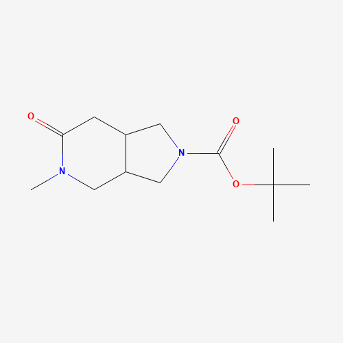 tert-butyl 5-methyl-6-oxo-1,3,3a,4,7,7a-hexahydropyrrolo[3,4-c]pyridine-2-carboxylate (CAS: 1360363-93-4) - Related Chemical Product