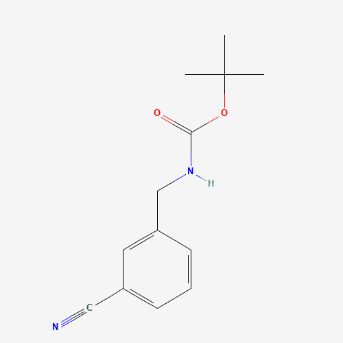 tert-butyl N-[(3-cyanophenyl)methyl]carbamate (CAS: 916213-93-9) - Related Chemical Product