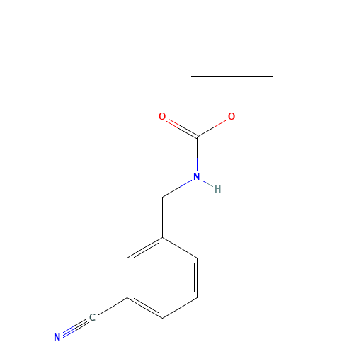 tert-butyl N-[(3-cyanophenyl)methyl]carbamate (CAS: 916213-93-9) - Related Chemical Product