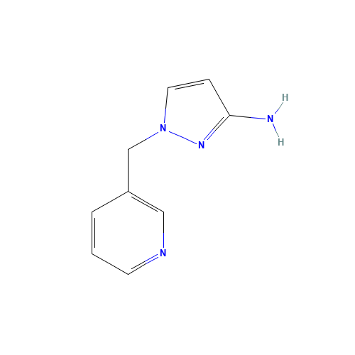 1-(pyridin-3-ylmethyl)pyrazol-3-amine (CAS: 1033780-34-5) - Related Chemical Product