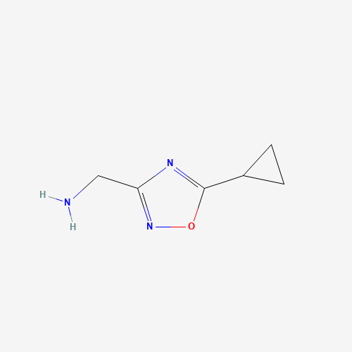 (5-cyclopropyl-1,2,4-oxadiazol-3-yl)methanamine (CAS: 1082420-52-7) - Related Chemical Product