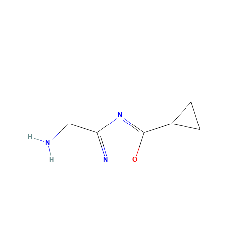 (5-cyclopropyl-1,2,4-oxadiazol-3-yl)methanamine (CAS: 1082420-52-7) - Related Chemical Product