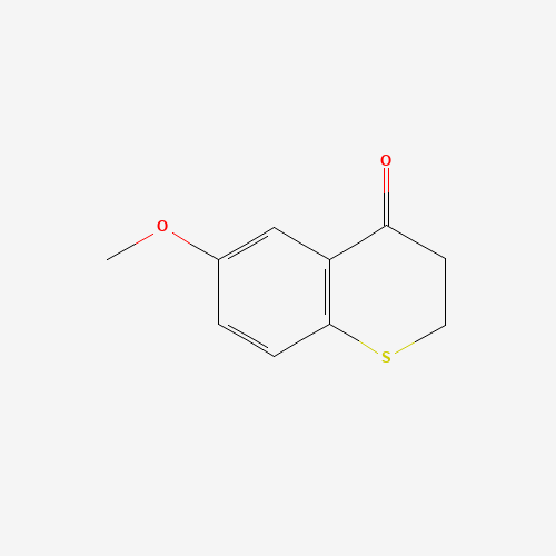 6-methoxy-2,3-dihydrothiochromen-4-one (CAS: 13735-11-0) - Chemical Structure and Molecular Formula 