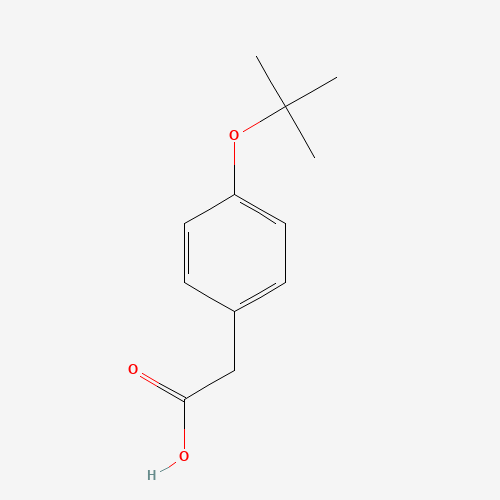 2-[4-[(2-methylpropan-2-yl)oxy]phenyl]acetic acid (CAS: 135066-21-6) - Related Chemical Product