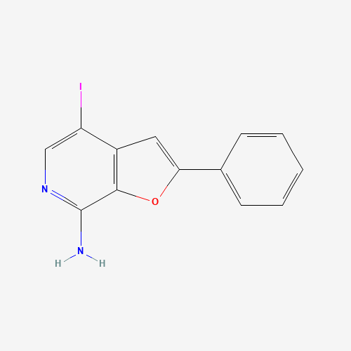4-iodo-2-phenylfuro[2,3-c]pyridin-7-amine (CAS: 1326713-86-3) - Related Chemical Product