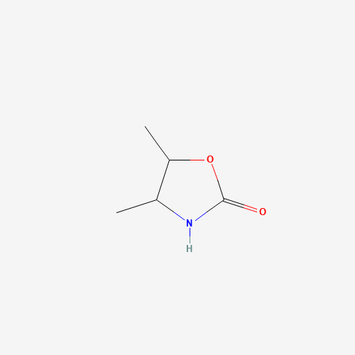 4,5-dimethyl-1,3-oxazolidin-2-one (CAS: 58628-98-1) - Chemical Structure and Molecular Formula 