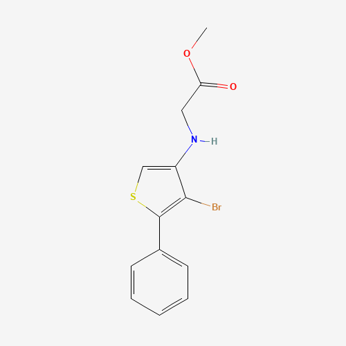 methyl 2-[(4-bromo-5-phenylthiophen-3-yl)amino]acetate (CAS: 942941-86-8) - Related Chemical Product