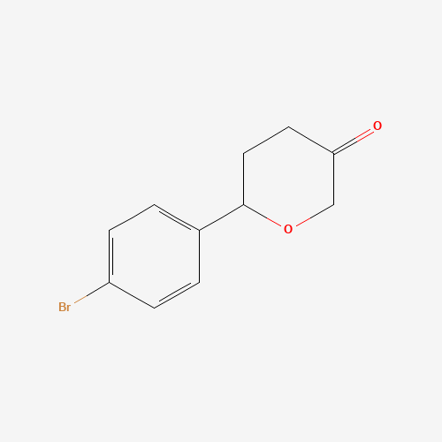 6-(4-bromophenyl)oxan-3-one (CAS: 1476853-03-8) - Related Chemical Product