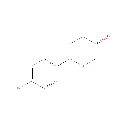6-(4-bromophenyl)oxan-3-one (CAS: 1476853-03-8) - Related Chemical Product