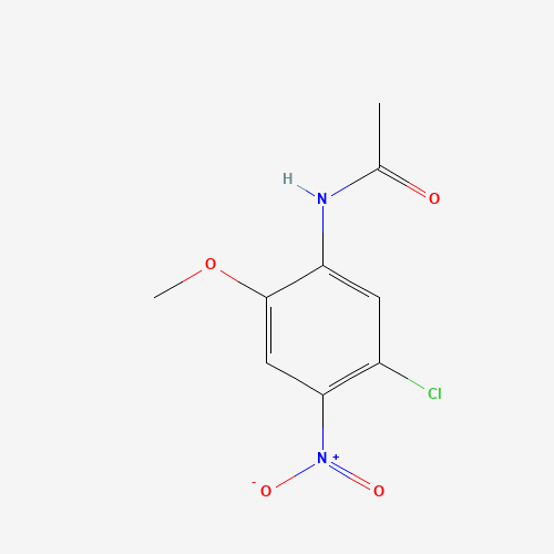N-(5-chloro-2-methoxy-4-nitrophenyl)acetamide (CAS: 22521-37-5) - Chemical Structure and Molecular Formula 